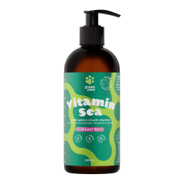 Green Paw Vitamin Sea Olej Z Łososia Norweskiego Z Dodatkiem Witamin 300Ml